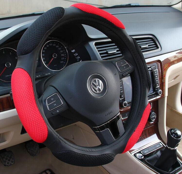 Sandwich Sport Type Car Steering Wheel Cover Anti-Slip 38CM 15"ix35 ix25 k2 k3 ....winter high car steering wheel covers-Dollar Bargains Online Shopping Australia