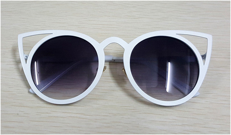 Women sunglasses Vintage cat eye Sun glasses Metal Eyeglasses Frames Mirror shades Sexy Sunnies ss309-Dollar Bargains Online Shopping Australia