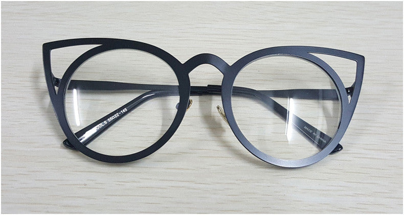 Women sunglasses Vintage cat eye Sun glasses Metal Eyeglasses Frames Mirror shades Sexy Sunnies ss309-Dollar Bargains Online Shopping Australia