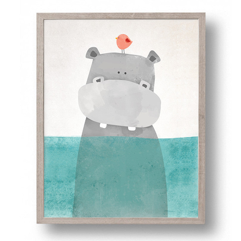 Cartoon Animals Canvas Art Print Painting Poster, Wall Picture for Home Decoration, Wall Decor FA400-Dollar Bargains Online Shopping Australia