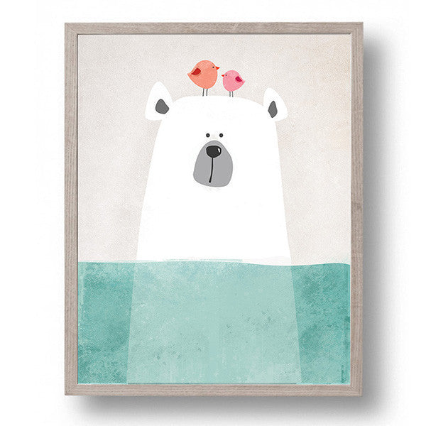 Cartoon Animals Canvas Art Print Painting Poster, Wall Picture for Home Decoration, Wall Decor FA400-Dollar Bargains Online Shopping Australia