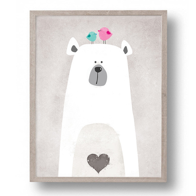 Cartoon Animals Canvas Art Print Painting Poster, Wall Picture for Home Decoration, Wall Decor FA400-Dollar Bargains Online Shopping Australia