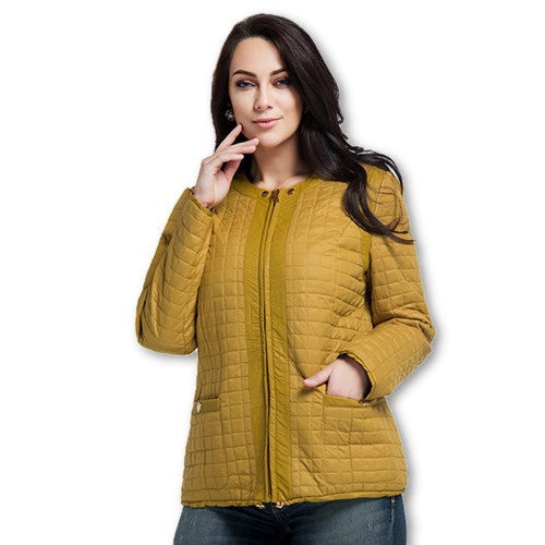 Astrid High-Quality Women Jacket Autumn and Winter Coat Plus Size Jacket Fashion Leisure Brand Women L-5XL AM-1590-Dollar Bargains Online Shopping Australia