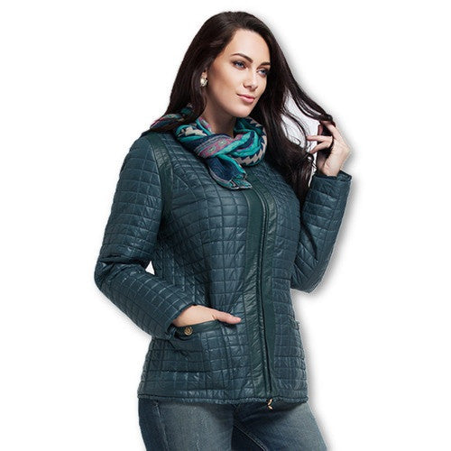 Astrid High-Quality Women Jacket Autumn and Winter Coat Plus Size Jacket Fashion Leisure Brand Women L-5XL AM-1590-Dollar Bargains Online Shopping Australia