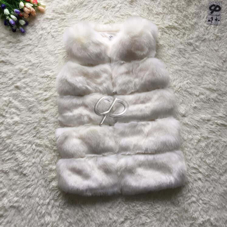 Fashion Winter Women Fur Vest Faux Fox Fur Vests Woman Fake Fur Coat Jacket Female Ladies Fur Coats Size S-XXXL-Dollar Bargains Online Shopping Australia