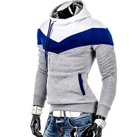 IMC Spring Autumn Mens Casual Slim Fit Hooded Hoodies Sweatshirt Sportswear Male Patchwork Fleece Jacket 6 Colors M-3XL-Dollar Bargains Online Shopping Australia