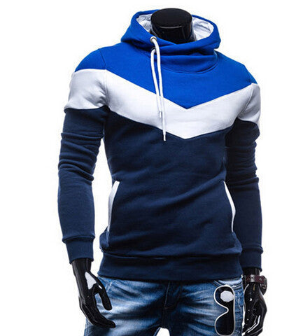 IMC Spring Autumn Mens Casual Slim Fit Hooded Hoodies Sweatshirt Sportswear Male Patchwork Fleece Jacket 6 Colors M-3XL-Dollar Bargains Online Shopping Australia