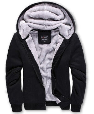 Brand Thick Wool Warm Winter Coats Men's Hoodies And Sweatshirts Outwear Polo Hooded Sportswear Tracksuits For Mens 5XL-Dollar Bargains Online Shopping Australia