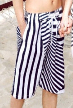 Fashion Blue and white Print Board Shorts Beach Pants Lovers Couple Models Men Women Girls Boys Ladies Shorts K609-Dollar Bargains Online Shopping Australia