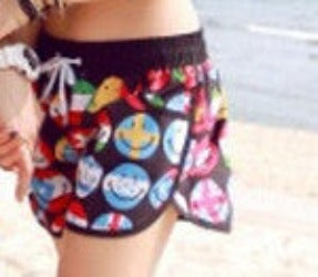 Fashion Blue and white Print Board Shorts Beach Pants Lovers Couple Models Men Women Girls Boys Ladies Shorts K609-Dollar Bargains Online Shopping Australia