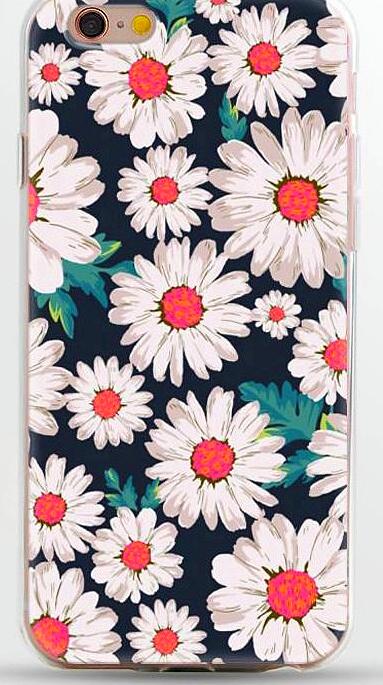 Arrival Ultrathin Soft TPU Case for iphone 5 5s SE 6 6s 7 6plus Flowers Daisy Plants Fruit Cactus Leaves pattern Phone Case-Dollar Bargains Online Shopping Australia