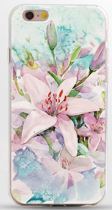 Arrival Ultrathin Soft TPU Case for iphone 5 5s SE 6 6s 7 6plus Flowers Daisy Plants Fruit Cactus Leaves pattern Phone Case-Dollar Bargains Online Shopping Australia