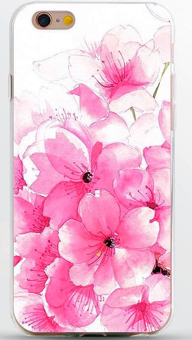 Arrival Ultrathin Soft TPU Case for iphone 5 5s SE 6 6s 7 6plus Flowers Daisy Plants Fruit Cactus Leaves pattern Phone Case-Dollar Bargains Online Shopping Australia