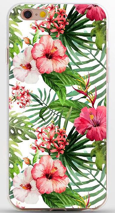 Arrival Ultrathin Soft TPU Case for iphone 5 5s SE 6 6s 7 6plus Flowers Daisy Plants Fruit Cactus Leaves pattern Phone Case-Dollar Bargains Online Shopping Australia