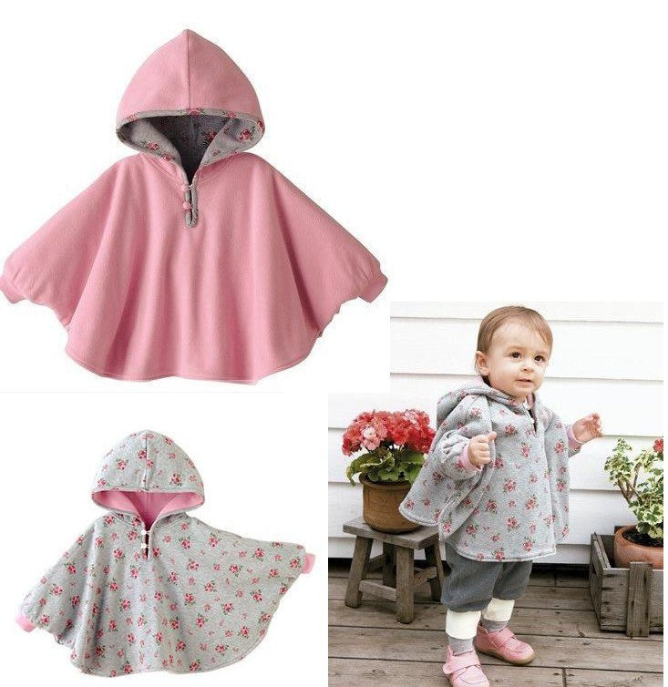 Baby Coats boys girl Smocks Outwear Fleece cloak Jumpers mantle Children's clothing Poncho Cape Christmas Clothing-Dollar Bargains Online Shopping Australia