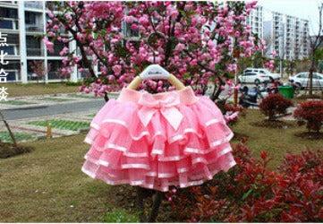 fashion girls tutu skirts baby ballerina skirt childrens chiffon fluffy pettiskirts kids Hallowmas casual tutu skirt-Dollar Bargains Online Shopping Australia