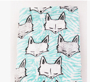 Summer 100%Muslin cotton Single layer baby towel born blanket baby swaddle infant wrap 120x120cm 180g-Dollar Bargains Online Shopping Australia