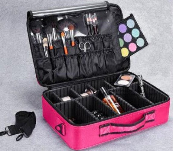 High Quality Professional Empty Makeup Organizer Bolso Mujer Cosmetic Case Travel Large Capacity Storage Bag Suitcases-Dollar Bargains Online Shopping Australia