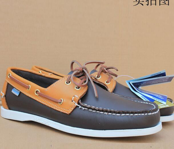 British Style Fashion Men Boat Shoes Spring Autumn Youth Lace Up Casual Comfortable Flat Men Shoes Round Toe Men Shoes-Dollar Bargains Online Shopping Australia