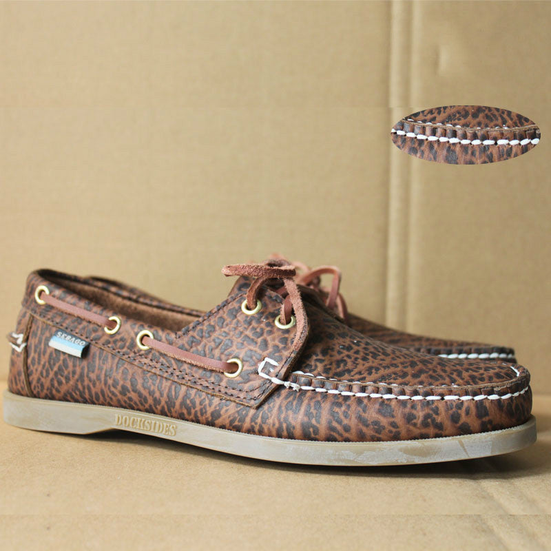 British Style Fashion Men Boat Shoes Spring Autumn Youth Lace Up Casual Comfortable Flat Men Shoes Round Toe Men Shoes-Dollar Bargains Online Shopping Australia