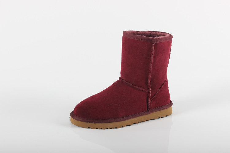 Women Men Fashion High Quality Women Genuine Suede Leather Australia Classic Warm Winter Unisex Snow Boots Size plus size-Dollar Bargains Online Shopping Australia