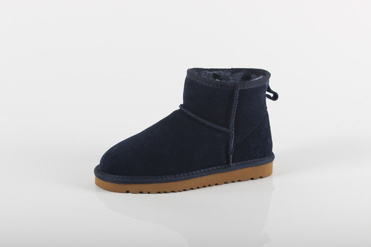 Women Men Fashion High Quality Women Genuine Suede Leather Australia Classic Warm Winter Unisex Snow Boots Size plus size-Dollar Bargains Online Shopping Australia