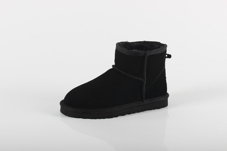Women Men Fashion High Quality Women Genuine Suede Leather Australia Classic Warm Winter Unisex Snow Boots Size plus size-Dollar Bargains Online Shopping Australia