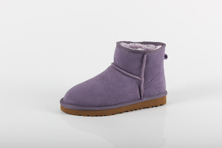 Women Men Fashion High Quality Women Genuine Suede Leather Australia Classic Warm Winter Unisex Snow Boots Size plus size-Dollar Bargains Online Shopping Australia