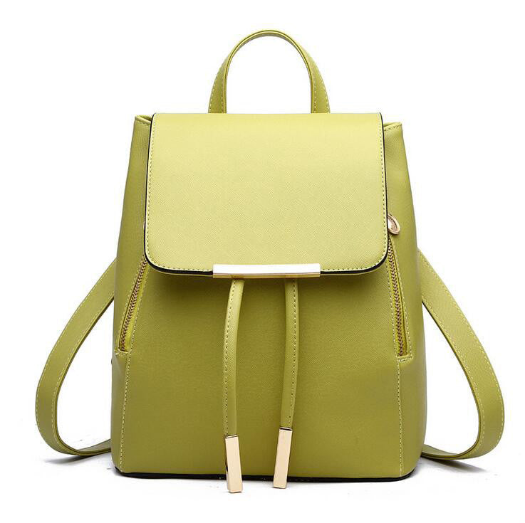 Women Backpack High Quality PU Leather Mochila Escolar School Bags For Teenagers Girls Top-handle Backpacks Herald Fashion-Dollar Bargains Online Shopping Australia