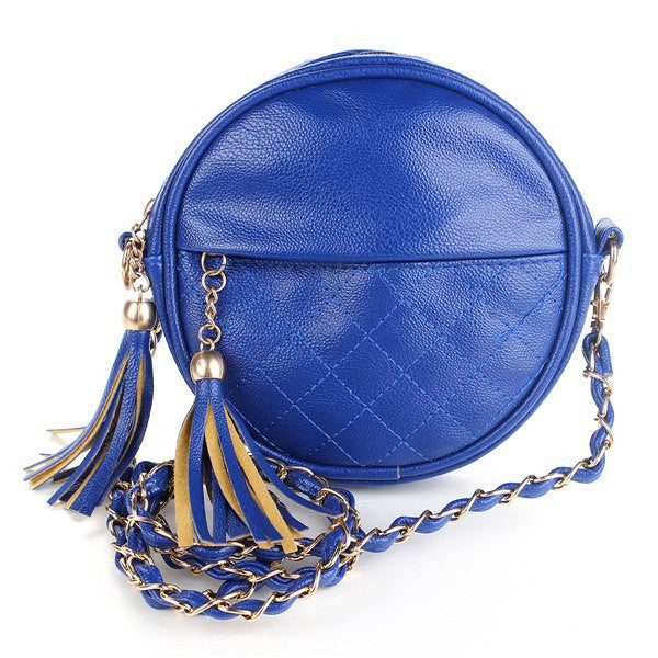 tassel chain small women bags fashion designer girls messenger bag brand leather crossbody bags candy colors ladies handbag-Dollar Bargains Online Shopping Australia