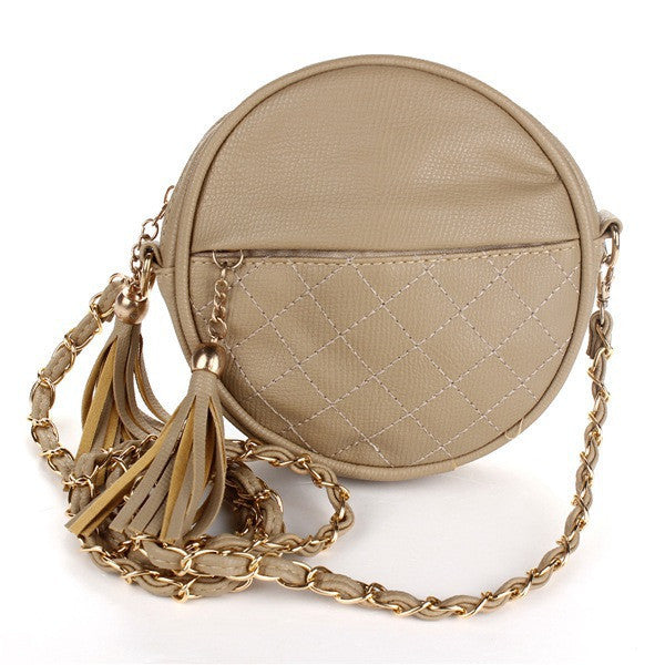 tassel chain small women bags fashion designer girls messenger bag brand leather crossbody bags candy colors ladies handbag-Dollar Bargains Online Shopping Australia