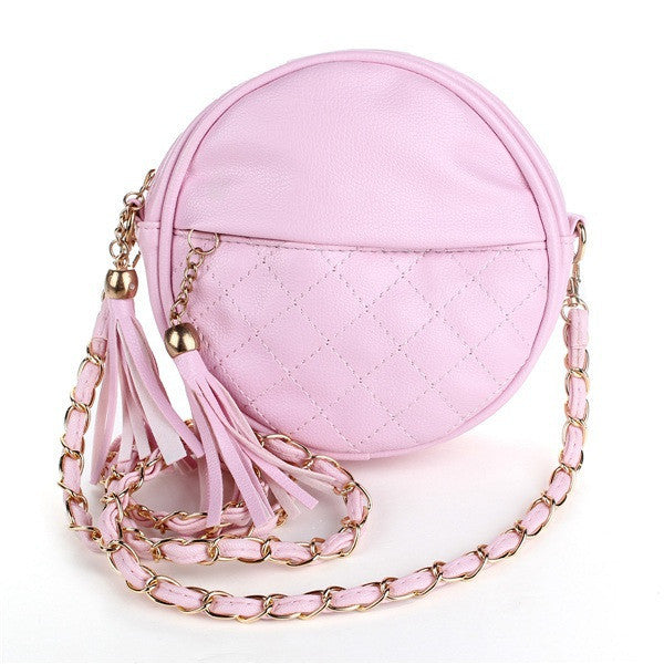 tassel chain small women bags fashion designer girls messenger bag brand leather crossbody bags candy colors ladies handbag-Dollar Bargains Online Shopping Australia