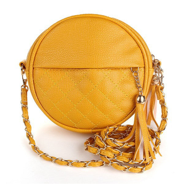 tassel chain small women bags fashion designer girls messenger bag brand leather crossbody bags candy colors ladies handbag-Dollar Bargains Online Shopping Australia