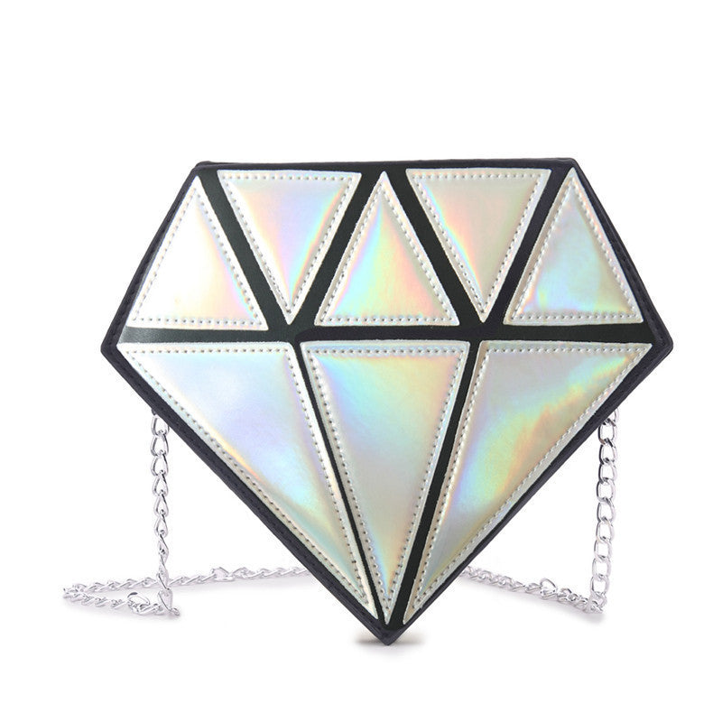 womem ice cream Bag cake bag PU leather cute Messenger Bags Candy colours Small Size Female chain handbags 3D laser diamond bag-Dollar Bargains Online Shopping Australia