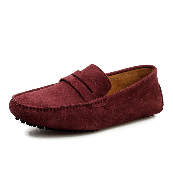 Men Casual Shoes Fashion Men Shoes Leather Men Loafers Moccasins Slip On Men's Flats Loafers Male Shoes-Dollar Bargains Online Shopping Australia
