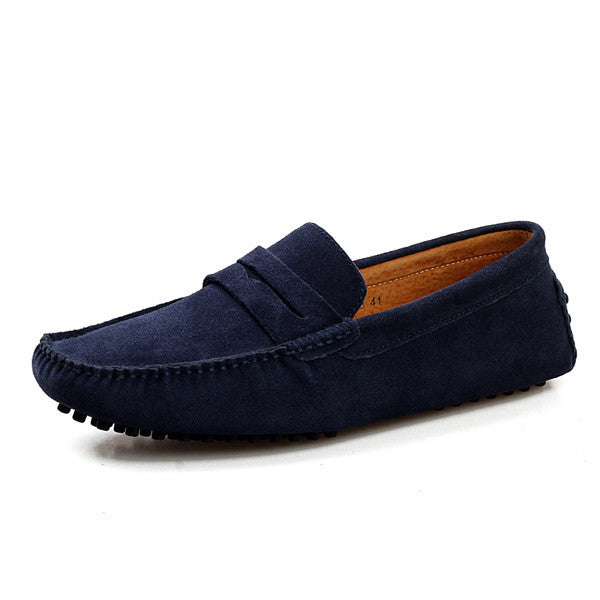 Men Casual Shoes Fashion Men Shoes Leather Men Loafers Moccasins Slip On Men's Flats Loafers Male Shoes-Dollar Bargains Online Shopping Australia