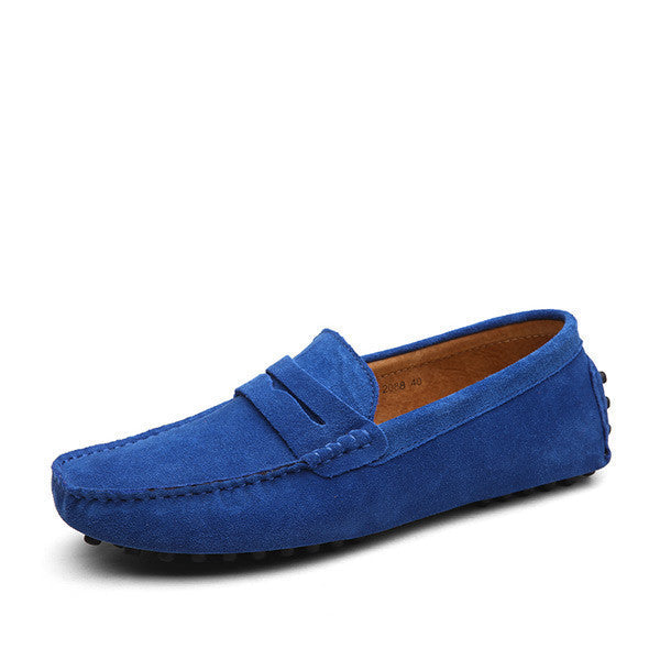 Men Casual Shoes Fashion Men Shoes Leather Men Loafers Moccasins Slip On Men's Flats Loafers Male Shoes-Dollar Bargains Online Shopping Australia