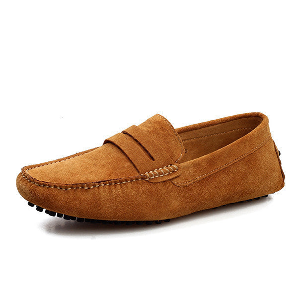 Men Casual Shoes Fashion Men Shoes Leather Men Loafers Moccasins Slip On Men's Flats Loafers Male Shoes-Dollar Bargains Online Shopping Australia