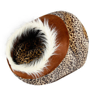 Pet House for Puppy Cat Dog Leopard Gain/Zebry/Paw Prints/Peach Hearts Pattern 5 Choices Dog Bed Pet Product Factory-Dollar Bargains Online Shopping Australia