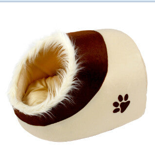 Pet House for Puppy Cat Dog Leopard Gain/Zebry/Paw Prints/Peach Hearts Pattern 5 Choices Dog Bed Pet Product Factory-Dollar Bargains Online Shopping Australia