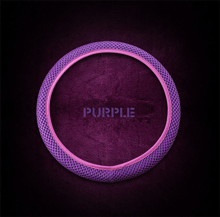 Sandwich Fabric Handmade Steering Wheel Cover Breathability Skidproof Universal Fits Most Car Styling Steering Wheel-Dollar Bargains Online Shopping Australia