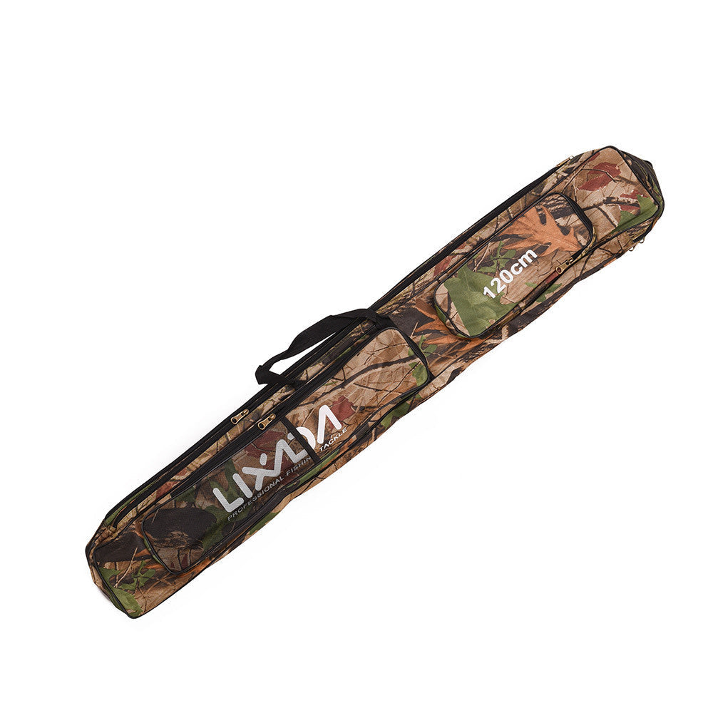 Fishing Tackle Bag 120/150cm Fishing Rod Bag Multifunctional Camouflage Double Layer Outdoor Fishing Bag Lixada Arrival-Dollar Bargains Online Shopping Australia