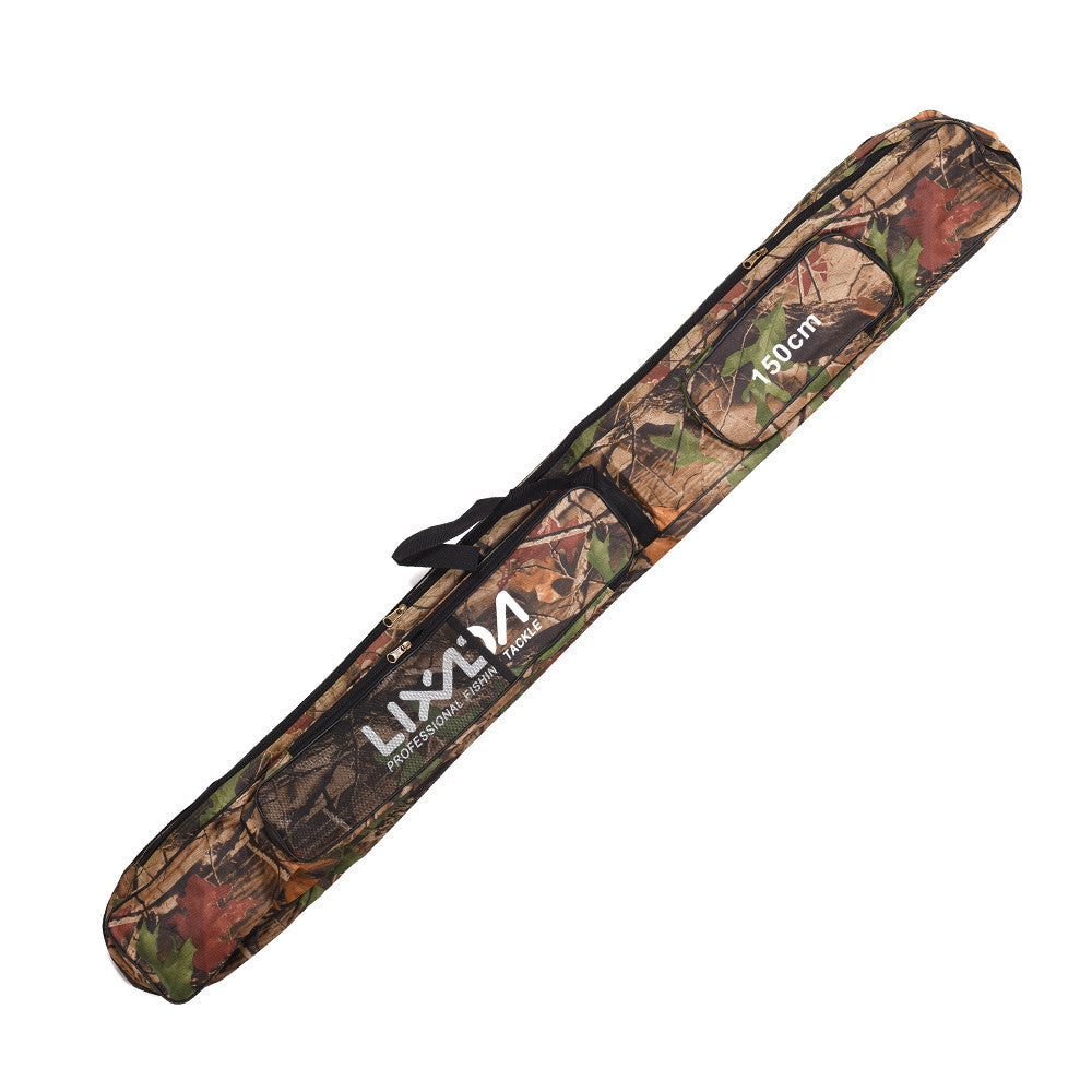 Fishing Tackle Bag 120/150cm Fishing Rod Bag Multifunctional Camouflage Double Layer Outdoor Fishing Bag Lixada Arrival-Dollar Bargains Online Shopping Australia