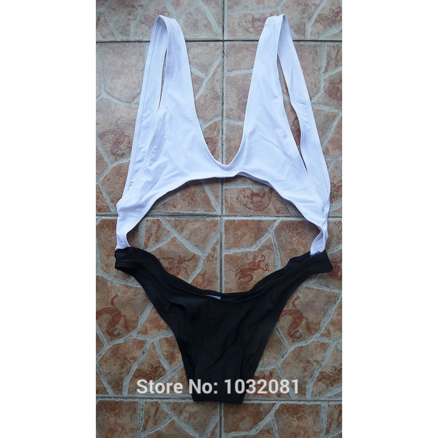 bodysuit Sexy 1 one piece swimsuit Backless Swimwear women Bathing suit swimming suit for women Monokini beach wear V111-Dollar Bargains Online Shopping Australia