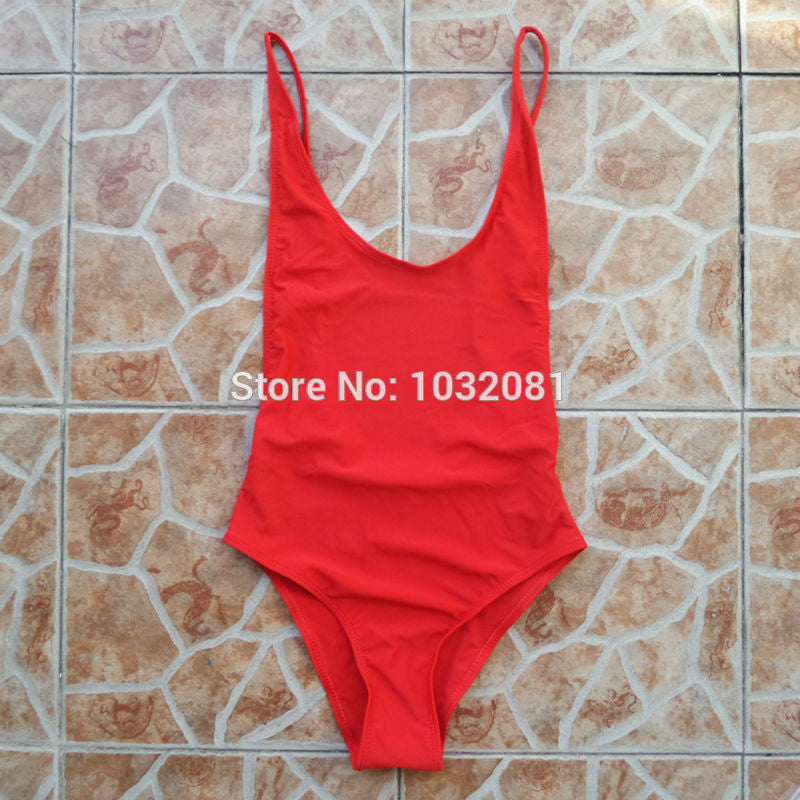bodysuit Sexy 1 one piece swimsuit Backless Swimwear women Bathing suit swimming suit for women Monokini beach wear V111-Dollar Bargains Online Shopping Australia