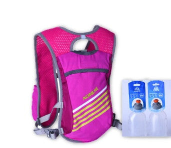 Outdoor Lightweight Sport Bag Trail Running Marathon Riding Hydration Backpack with 2 Optional 250ml Bottles-Dollar Bargains Online Shopping Australia