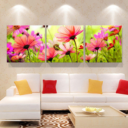 Print poster canvas Wall Art orchids Decoration art oil painting Modular pictures on the wall sitting room cuadros(no frame)3pcs-Dollar Bargains Online Shopping Australia