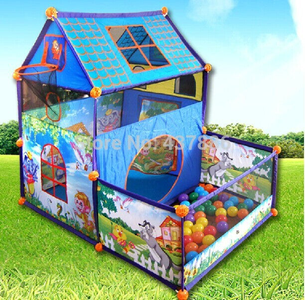 Child Sunshine Villa oversized princess indoor great ocean ball pool baby toy game house tent with ball-Dollar Bargains Online Shopping Australia