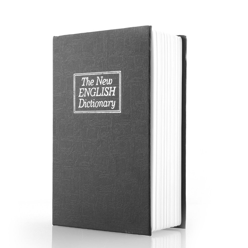 Book Design Plastic Hidden Safety Box for Home Lock Money Box Safe Saving Bank-Dollar Bargains Online Shopping Australia