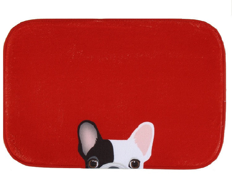 Dog Printing Mat Pugs Rug Toilet Caruede Non Slip Absorbent Shower Bathroom Mat RugsGo Away Bath Mat Kitchen Mats For Floor-Dollar Bargains Online Shopping Australia